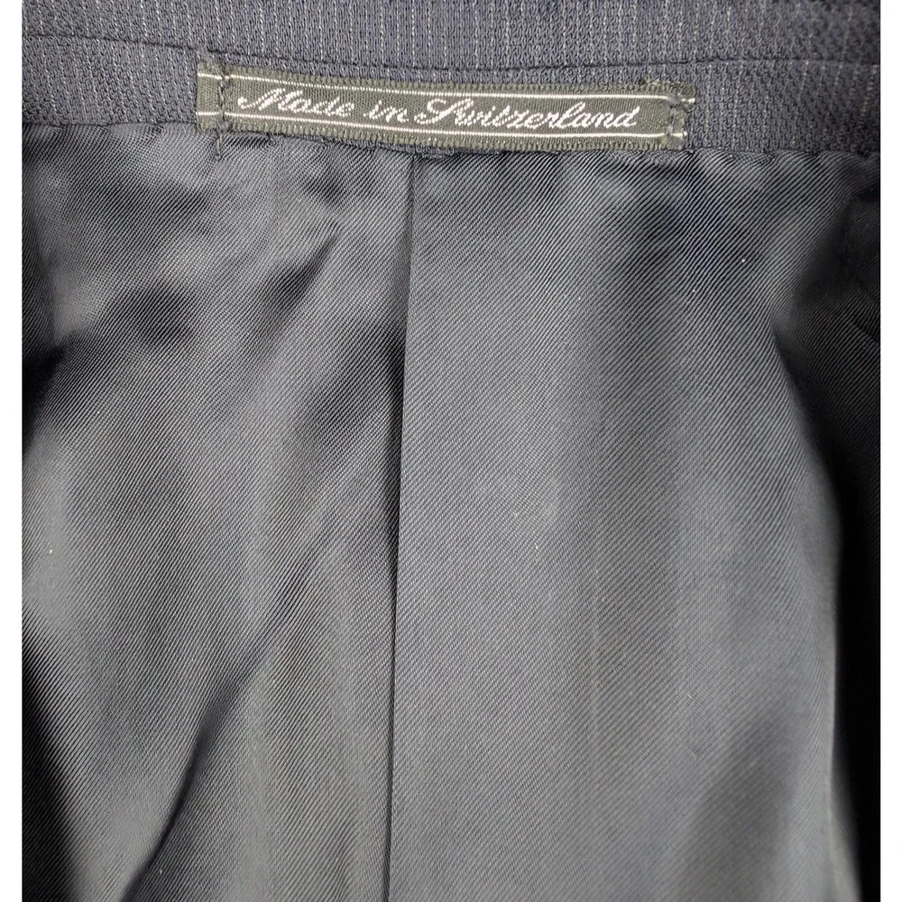Ermenegildo Zegna Blazer Mens 52L Wool Suit Jacket Quiet Luxury Career Timeless